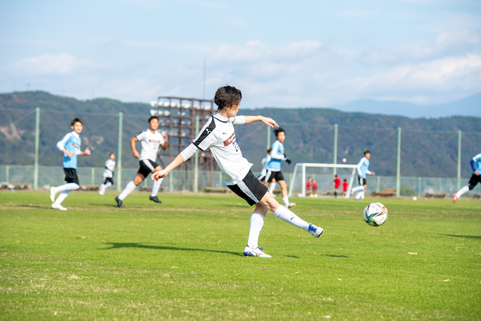 サッカー 練習風景